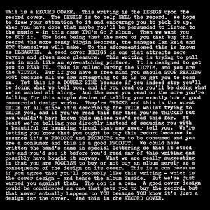 XTC/Go 2 (2LP 200 Gram) [LP]