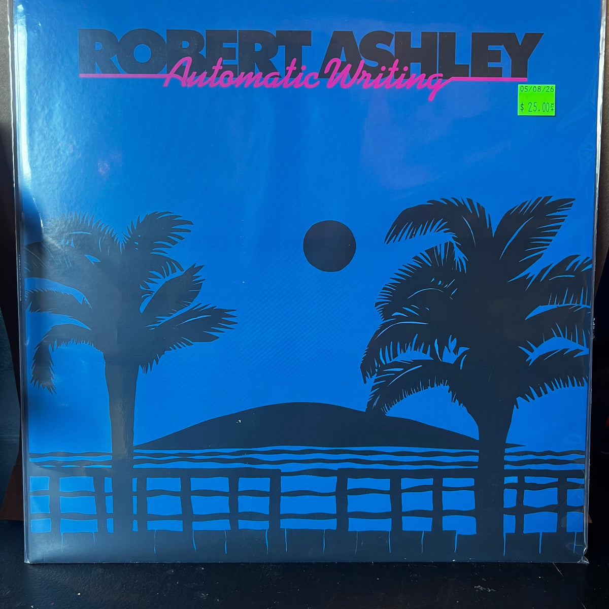 Used Vinyl: Robert Ashley "Automatic Writing" LP (2019 reissue)