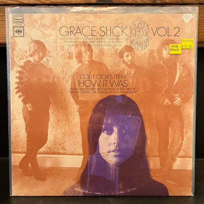 Used Vinyl: Grace Slick And The Great Society ‎"Vol.2 Collector's Item How It Was" LP (1968 Press)