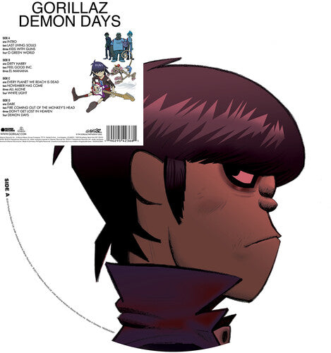 DAMAGED COVER: Gorillaz "Demon Days" 2xLP (Picture Disc)