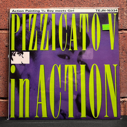 Used Vinyl: Pizzicato Five "Pizzicato V In Action" 12" (1995 Japanese Press)