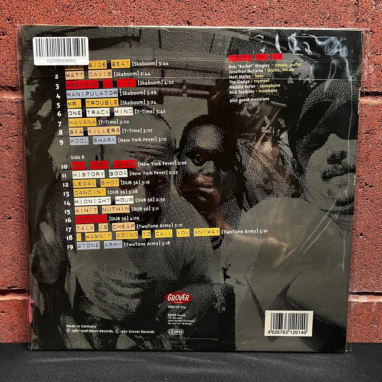 Used Vinyl: The Toasters "History Book 1987-1996" LP (1997 German Issue)