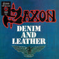 Saxon/Denim and Leather (40th Ann. Splatter Vinyl) [LP]