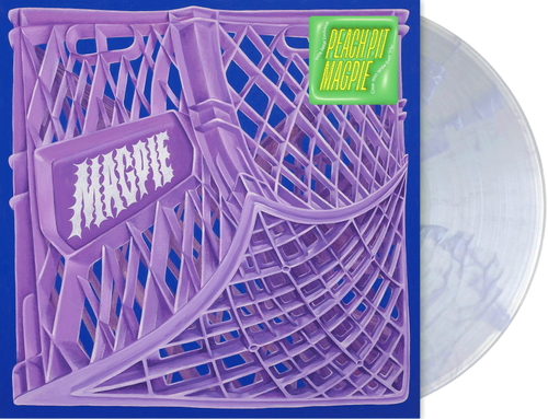 Peach Pit/Magpie (Indie Exclusive Clear With White Swirl Vinyl) [LP]