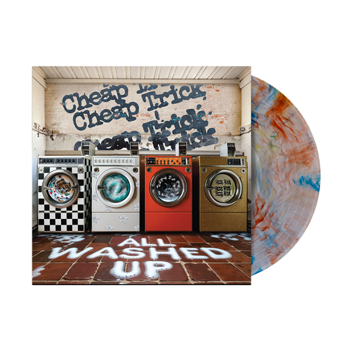 Cheap Trick/All Washed Up (Indie Exclusive Clear with Orange & Blue Vinyl) [LP]