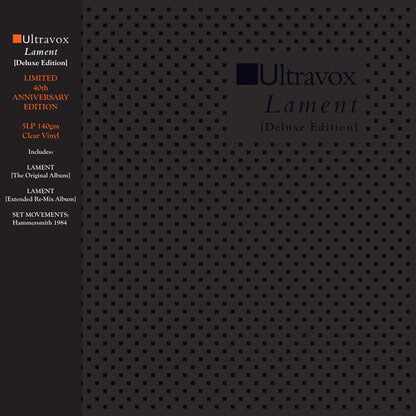 Ultravox - Lament (40th Anniversary Deluxe Edition) - LP Boxed Set
