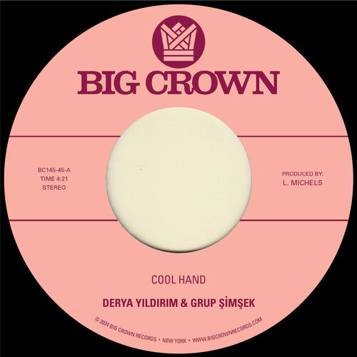 Derya Yildirim - Cool Hand B/W Yakamoz [7-inch]