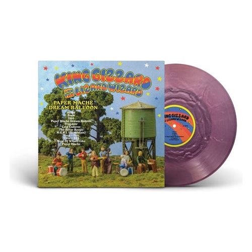 King Gizzard and the Lizard Wizard - Paper Mache Dream Balloon (Pink Seaglass Edition) - LP