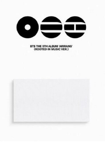 BTS "The 5th Album 'ARIRANG' (Rooted in Music Version)" CD