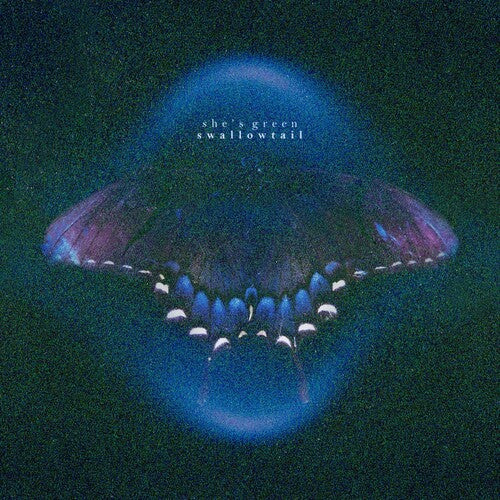 PRE-ORDER: She's Green "swallowtail/chrysalis" 2xLP (Indie Exclusive Iridescent White Vinyl)
