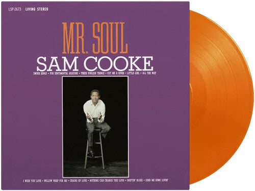 PRE-ORDER: Sam Cooke "Mr. Soul" LP (Limited Edition 180 Gram Orange Vinyl) [Import]