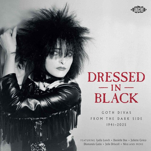 PRE-ORDER: V/A "Dressed In Black: Goth Divas From The Dark Side 1941-2025" CD [Import]