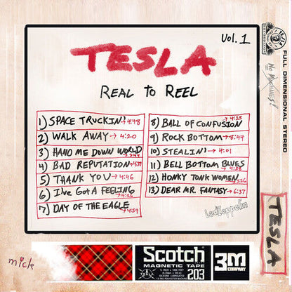 PRE-ORDER: Tesla "Real to Reel Vol 1" 2xLP