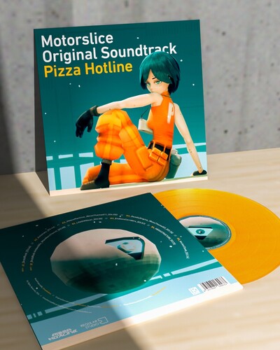 PRE-ORDER: Mitch Murder x Pizza Hotline "Motorslice" LP (Orange Vinyl)