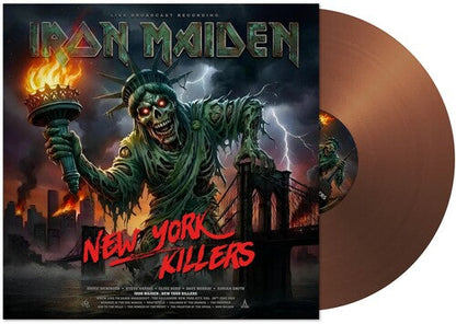 PRE-ORDER: Iron Maiden "New York Killers" LP (Indie Exclusive Color Vinyl)