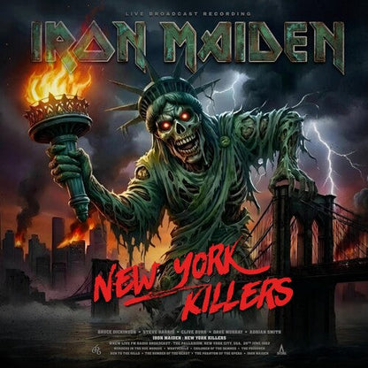 PRE-ORDER: Iron Maiden "New York Killers" LP (Indie Exclusive Color Vinyl)