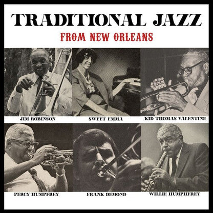 PRE-ORDER: V/A "Traditional Jazz From New Orleans" 2xLP