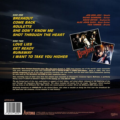 PRE-ORDER: Bon Jovi "Breaking Out" LP (Indie Exclusive Color Vinyl)