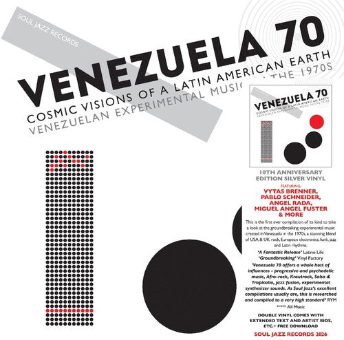 PRE-ORDER: Soul Jazz Records Presents "Venezuela 70: Cosmic Visions of a Latin American Earth-Venezuelan Experimental Music of the 1970s" 2xLP