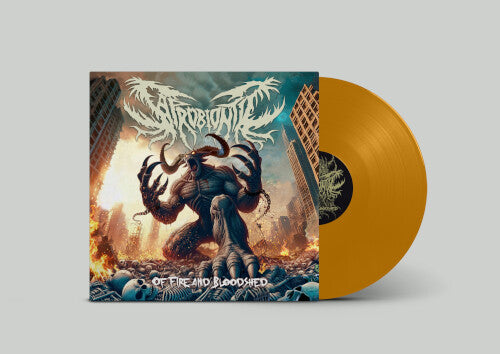 PRE-ORDER: Saprobiontic "Of Fire and Bloodshed" LP (Orange Vinyl)