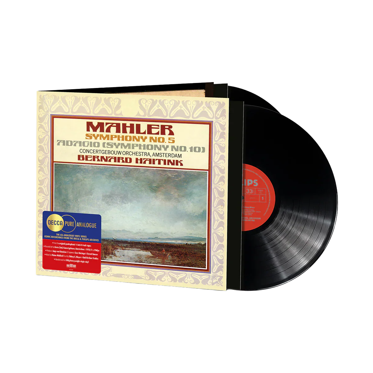[Pre Order] Bernard Haitink - Mahler: Symphony No.5; Adagio (Symphony No. 10) - LP *