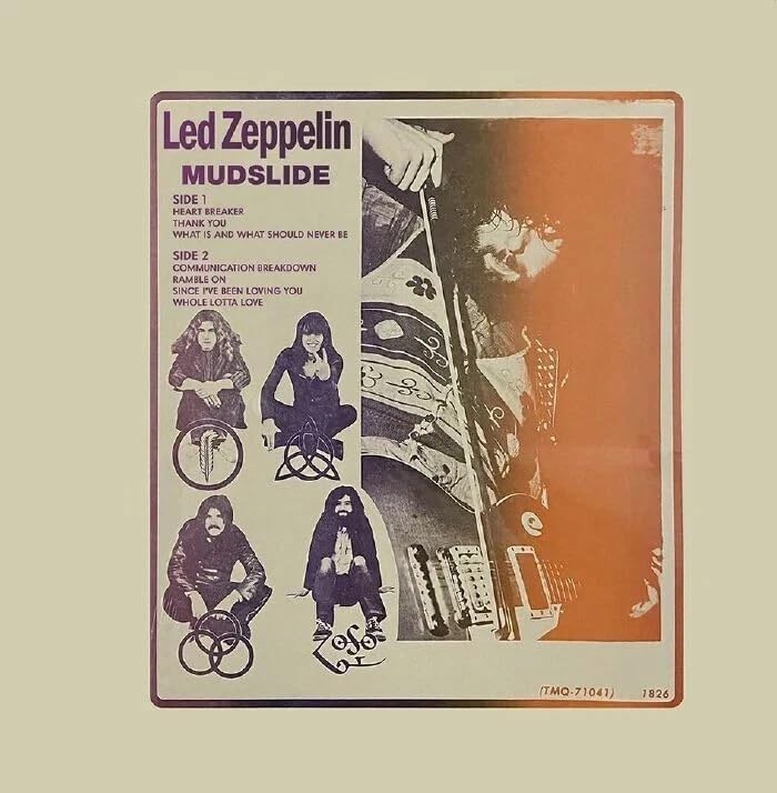 Led Zeppelin/Mudslide - Live in Vancouver March 21, 1970 [LP]