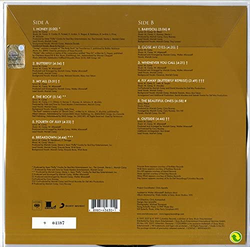 Carey, Mariah/Butterfly (Picture Disc) [LP]
