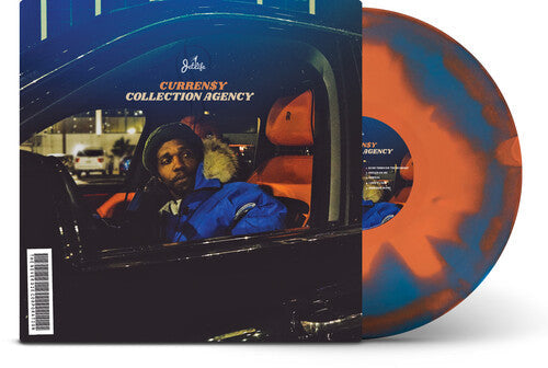 Curren$y "Collection Agency" LP (Orange & Blue A Side B Side Vinyl)