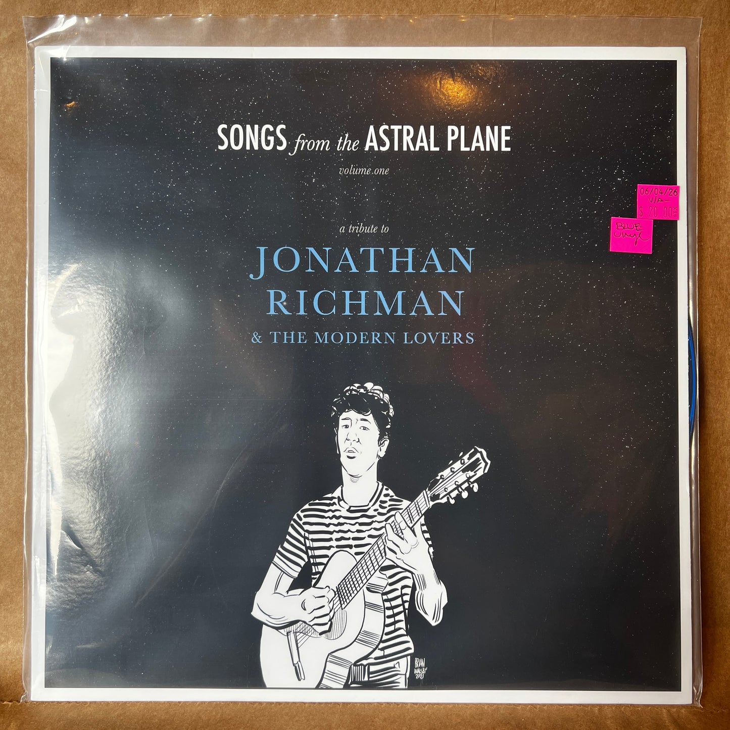Used Vinyl: V/A – "Songs From The Astral Plane, Volume One: A Tribute to Jonathan Richman & The Modern Lovers" LP (2021 Press - Blue Vinyl)