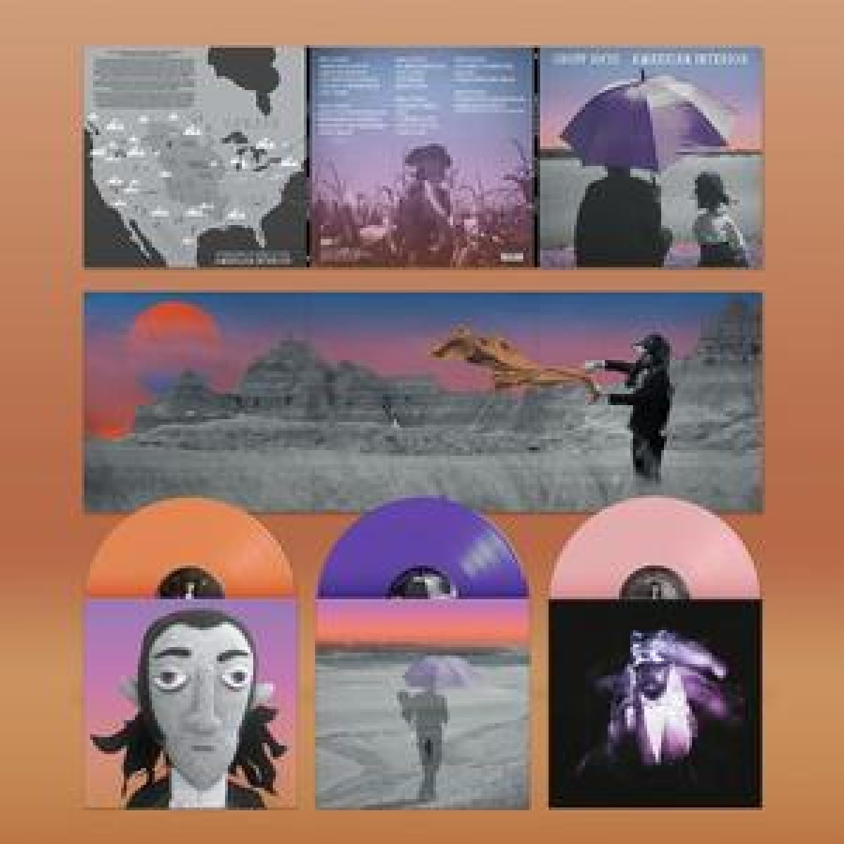 Rhys, Gruff/American Interior (2025 Remaster 3LP Coloured Vinyl) [LP]