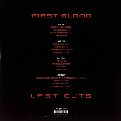 W.A.S.P./First Blood, Last Cuts [LP]
