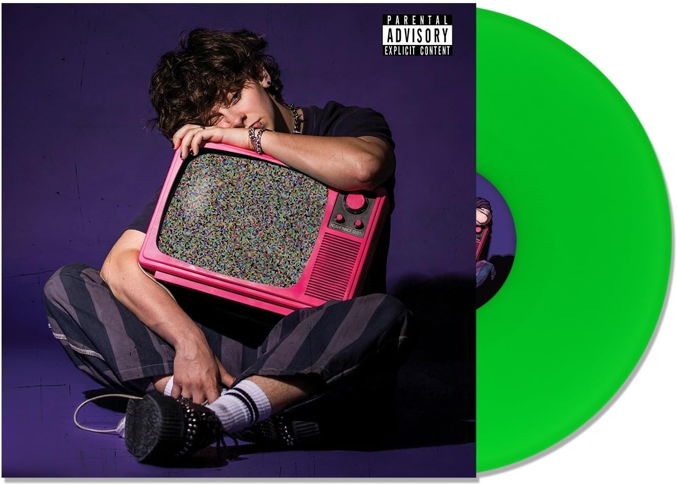 NoahFinnce/Growing Up On the Internet (Neon Green Vinyl) [LP]