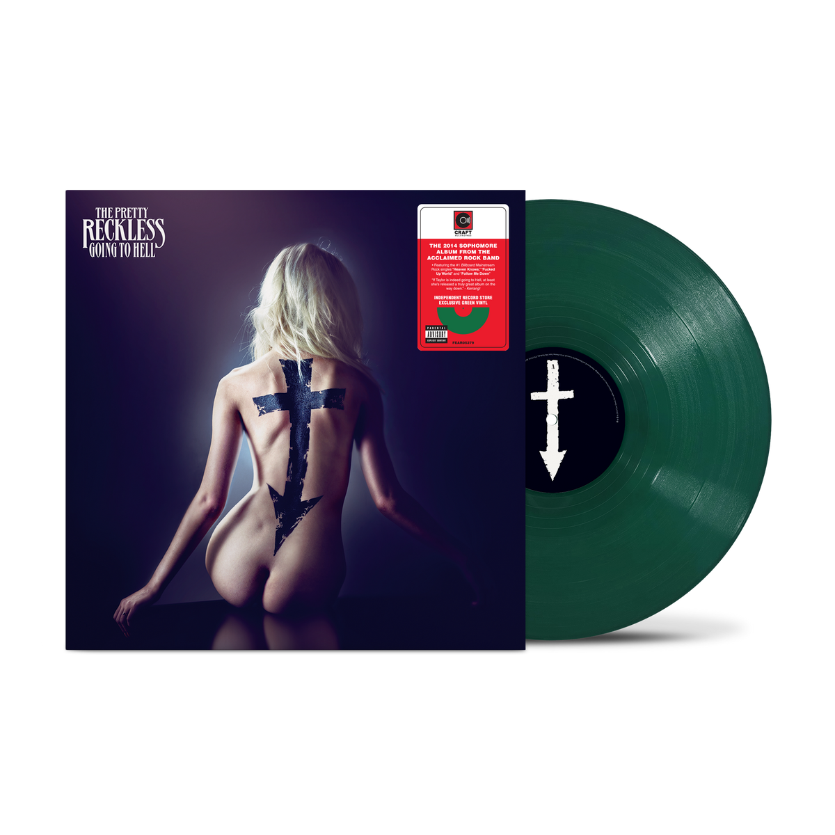 The Pretty Reckless "Going To Hell" LP (Indie Exclusive Green Vinyl)