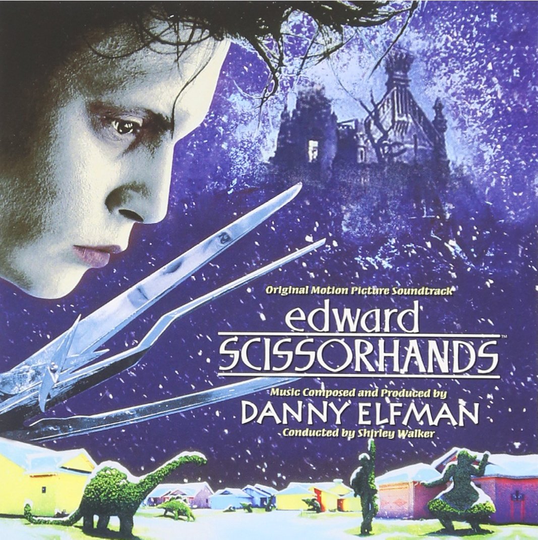 Danny Elfman "Edward Scissorhands (OST)" LP (Pink & Blue Swirl Vinyl Import)