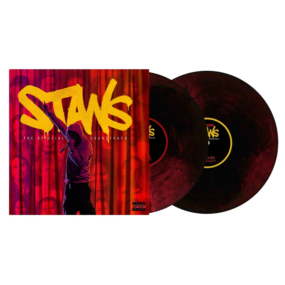 DAMAGED COVER: Eminem "STANS Soundtrack" 2xLP (Ink Bleed Vinyl)