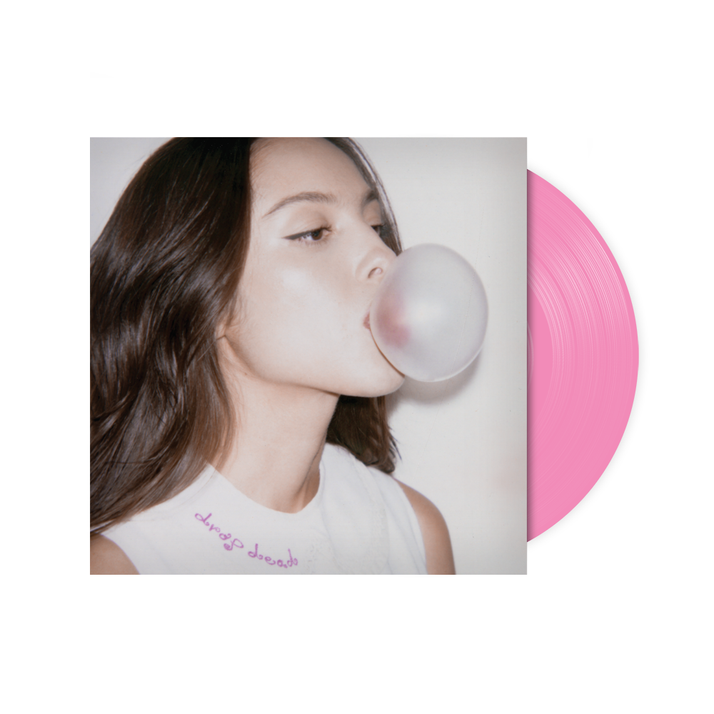 Olivia Rodrigo "drop dead" 7" (Chewing Gum Pink Vinyl)