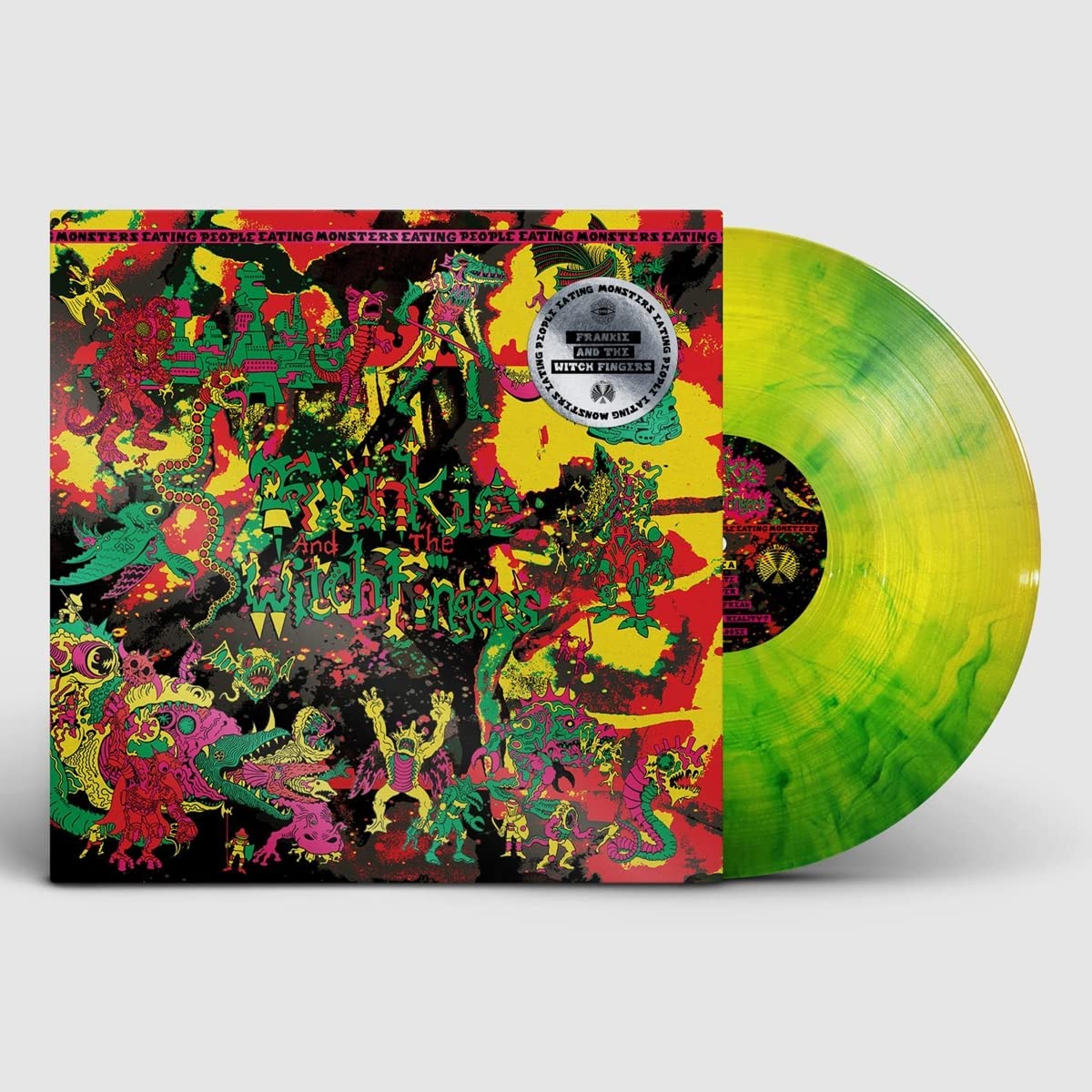 Frankie And The Witch Fingers/Monsters Eating People Eating Monsters... (Green Vinyl) [LP]