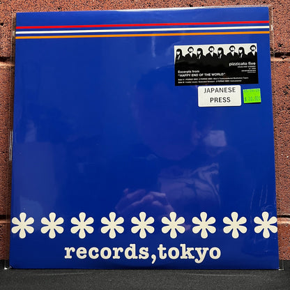Used Vinyl: Pizzicato Five "Excerpts From "Happy End Of The World"" LP (Blue Sleeve 1997 Japanese Press)