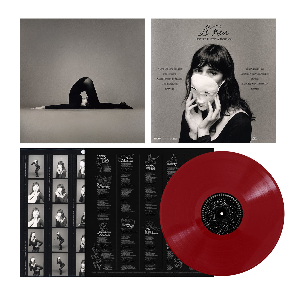 PRE-ORDER: Le Ren "Don't Be Funny Without Me" LP (Red "Apple" Color Vinyl)