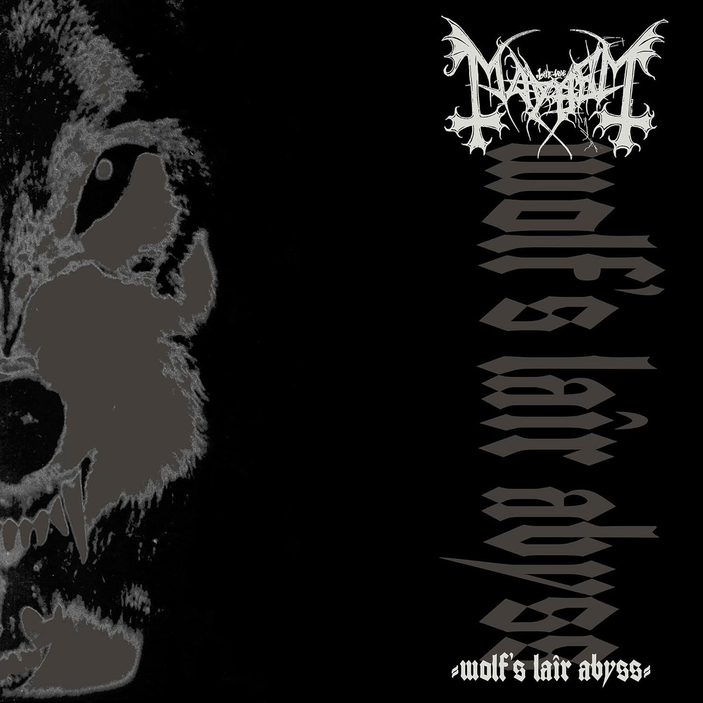 Mayhem/Wolf's Lair Abyss (Grey/Black Swirl Vinyl) [LP]