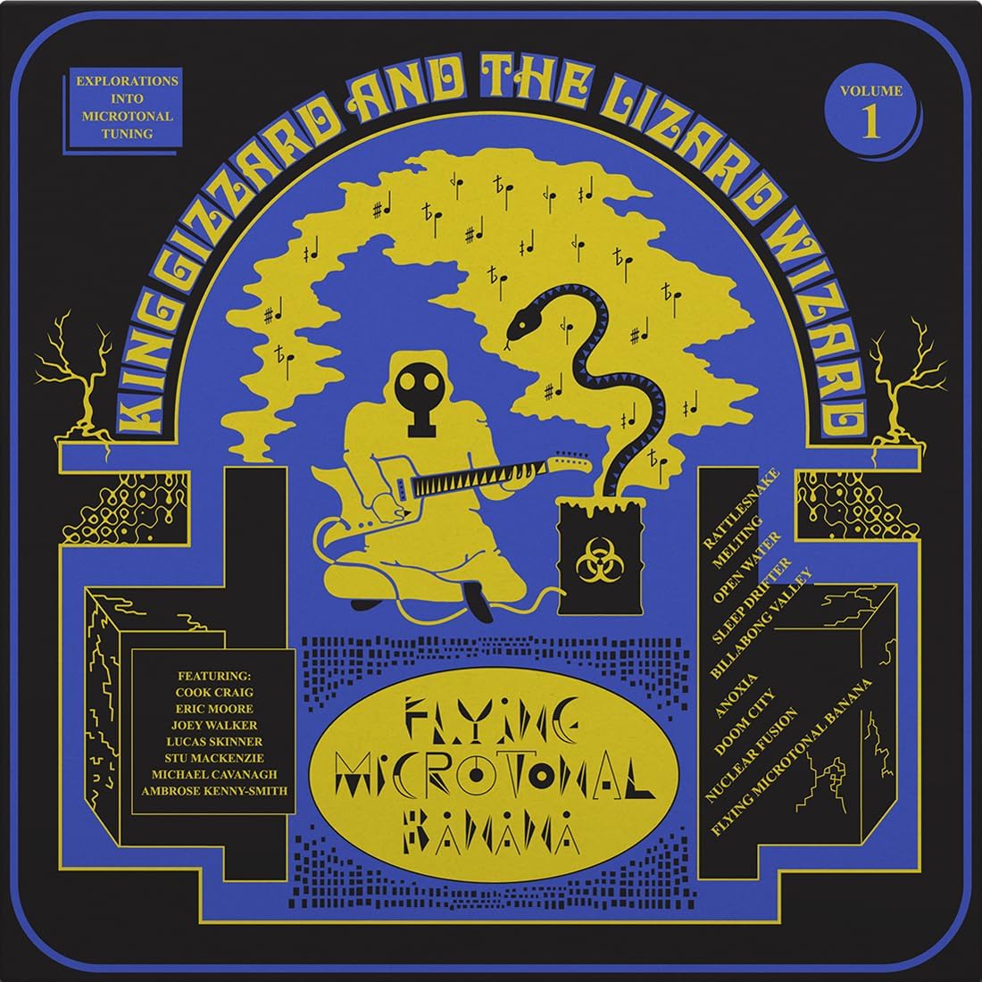 King Gizzard & The Lizard Wizard/Flying Microtonal Banana (Lucky Rainbow Eco-Mix) [LP]