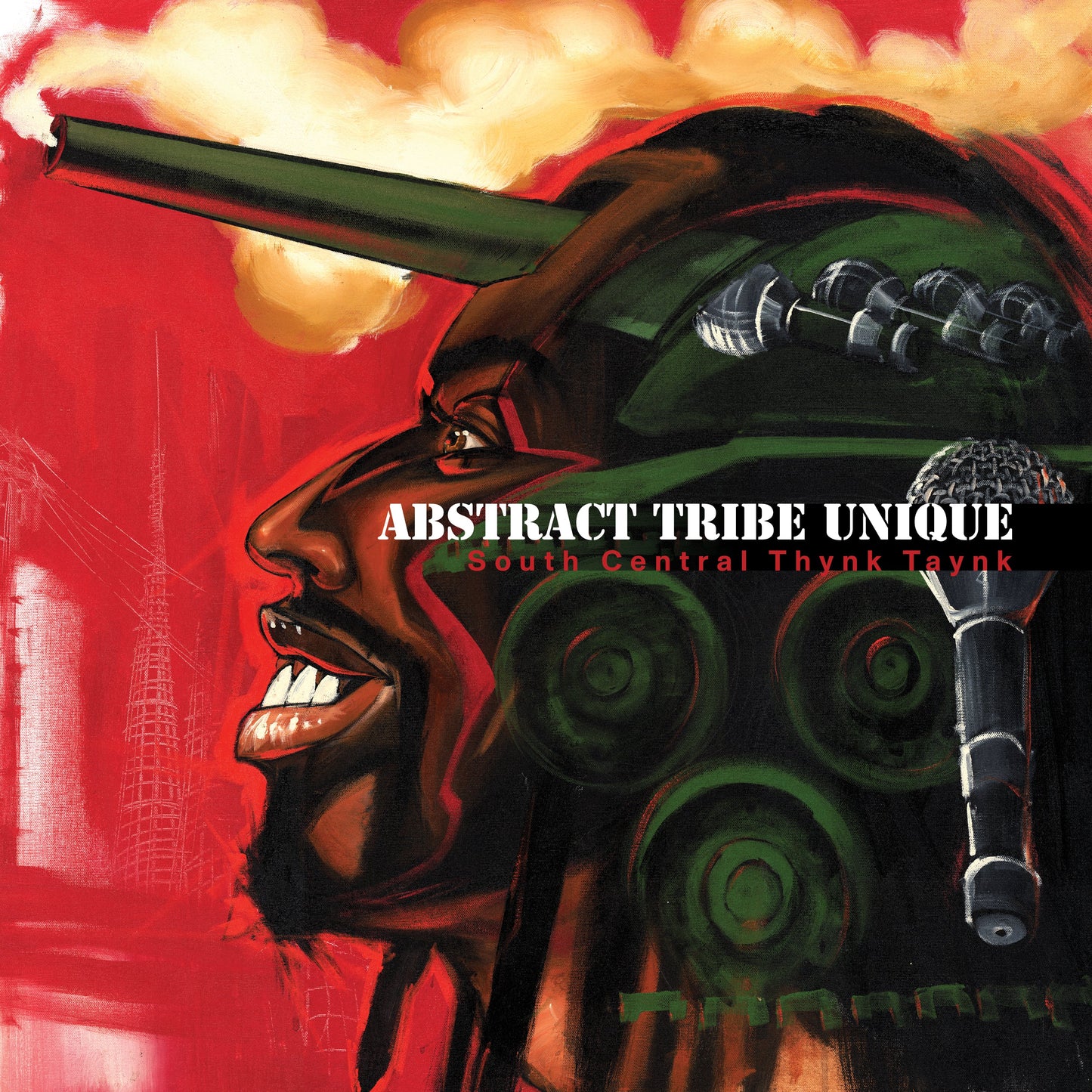 Abstract Tribe Unique "South Central Thynk Taynk (Remastered)" 2xLP (Red Marble Vinyl)