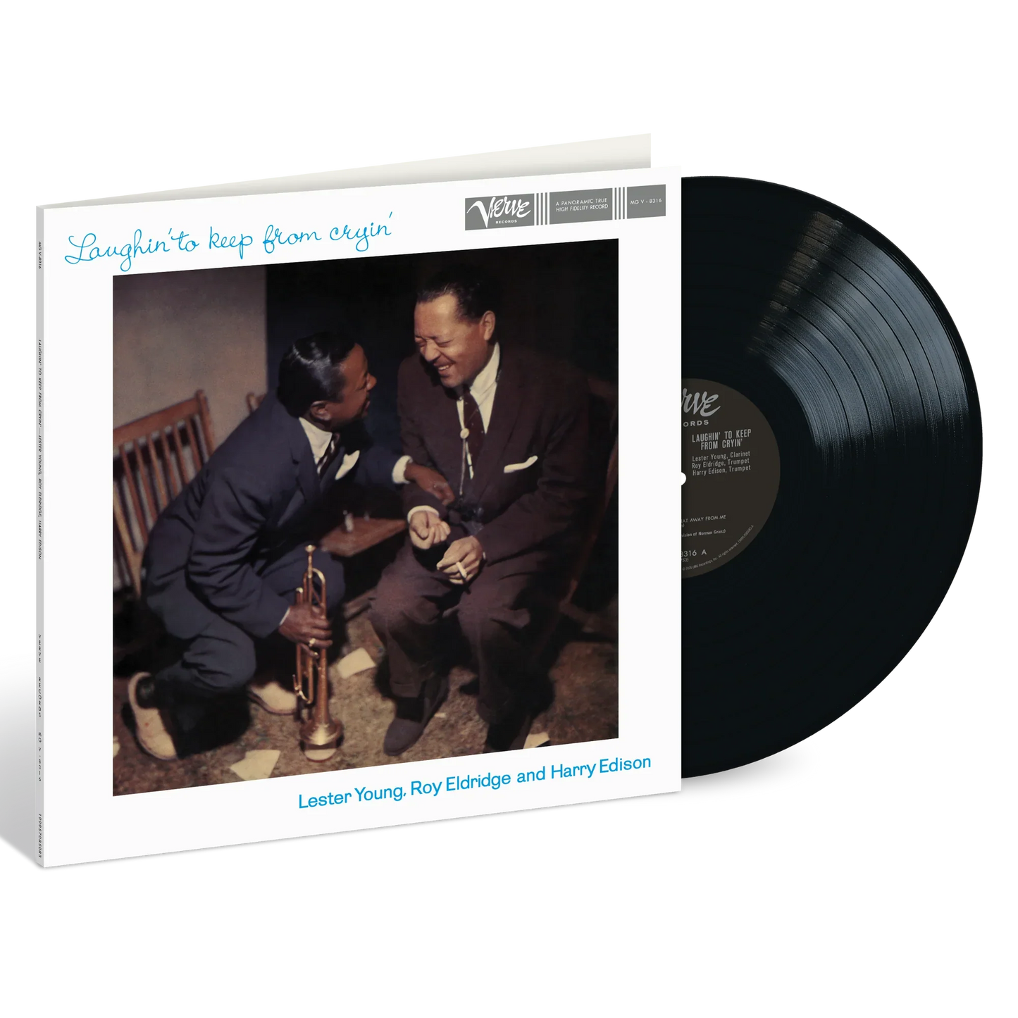PRE-ORDER: Lester Young/Roy Eldridge/Harry Edison "Laughin' to Keep from Cryin' (Verve Acoustic Sounds Series)" LP (180g Vinyl)