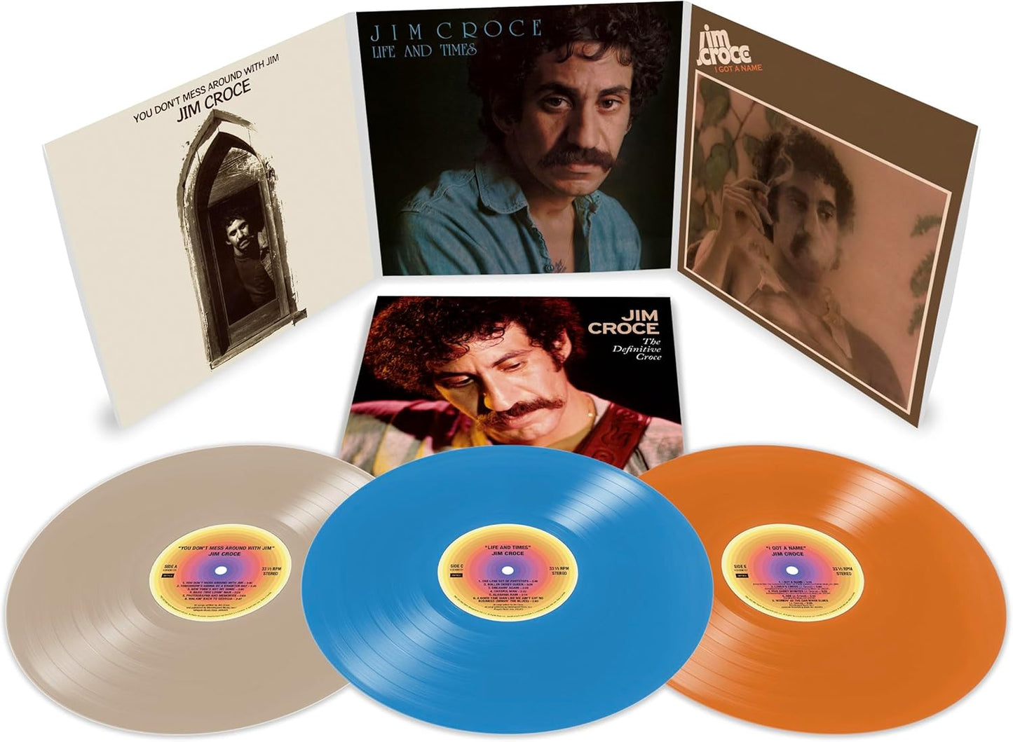 Croce, Jim/The Definitive (3LP Coloured Vinyl) [LP]
