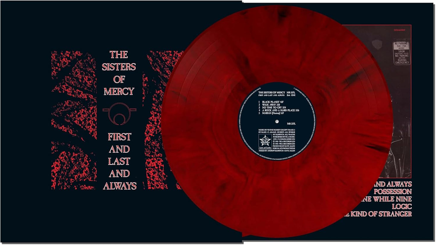 Sisters Of Mercy/First and Last and Always (40th Ann. Black & Red Vinyl) [LP]