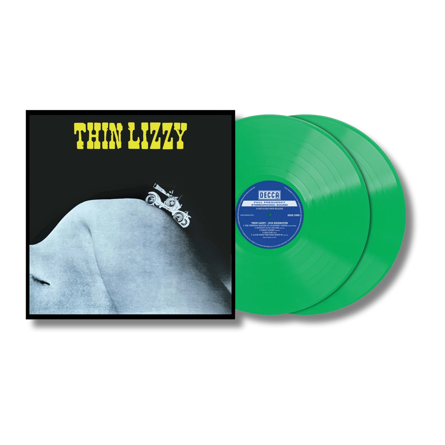 PRE-ORDER: Thin Lizzy "Thin Lizzy (55th Anniversary)" 2xLP (Green Vinyl)