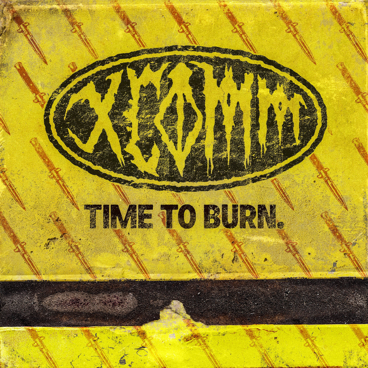 PRE-ORDER: XCOMM "Time To Burn" LP (Indie Exclusive White Vinyl)