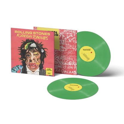 PRE-ORDER: The Rolling Stones "Foreign Tongues" 2xLP (Indie Exclusive 180g Green Vinyl)