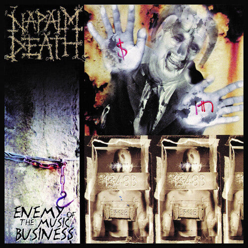 Napalm Death "Enemy Of The Music Business" LP (Yellow Vinyl)
