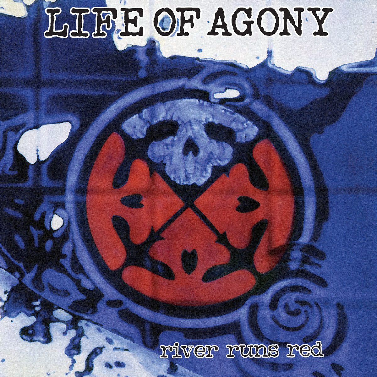 Life Of Agony "River Runs Red" LP (Clear w/ Red & Blue Swirl Vinyl)